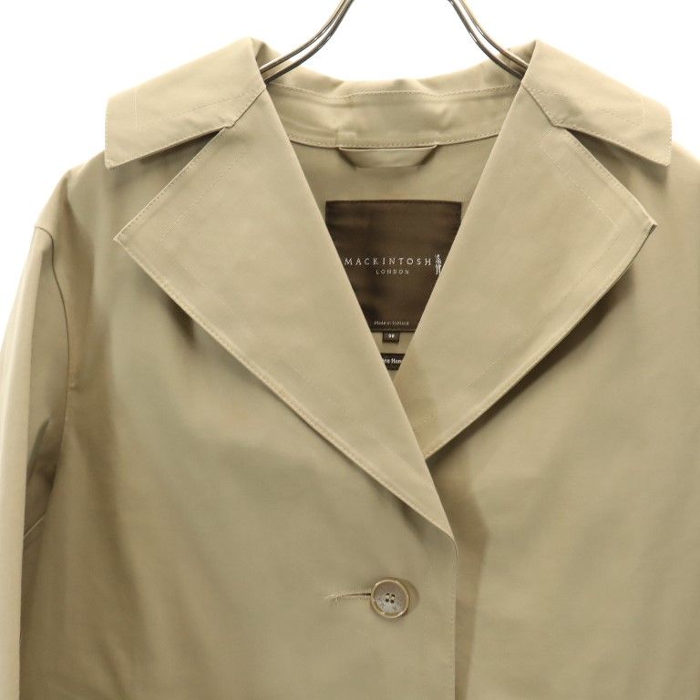 Mackintosh マッキントッシュ 三陽商会 チェスターコート 36 ベージュ レディース