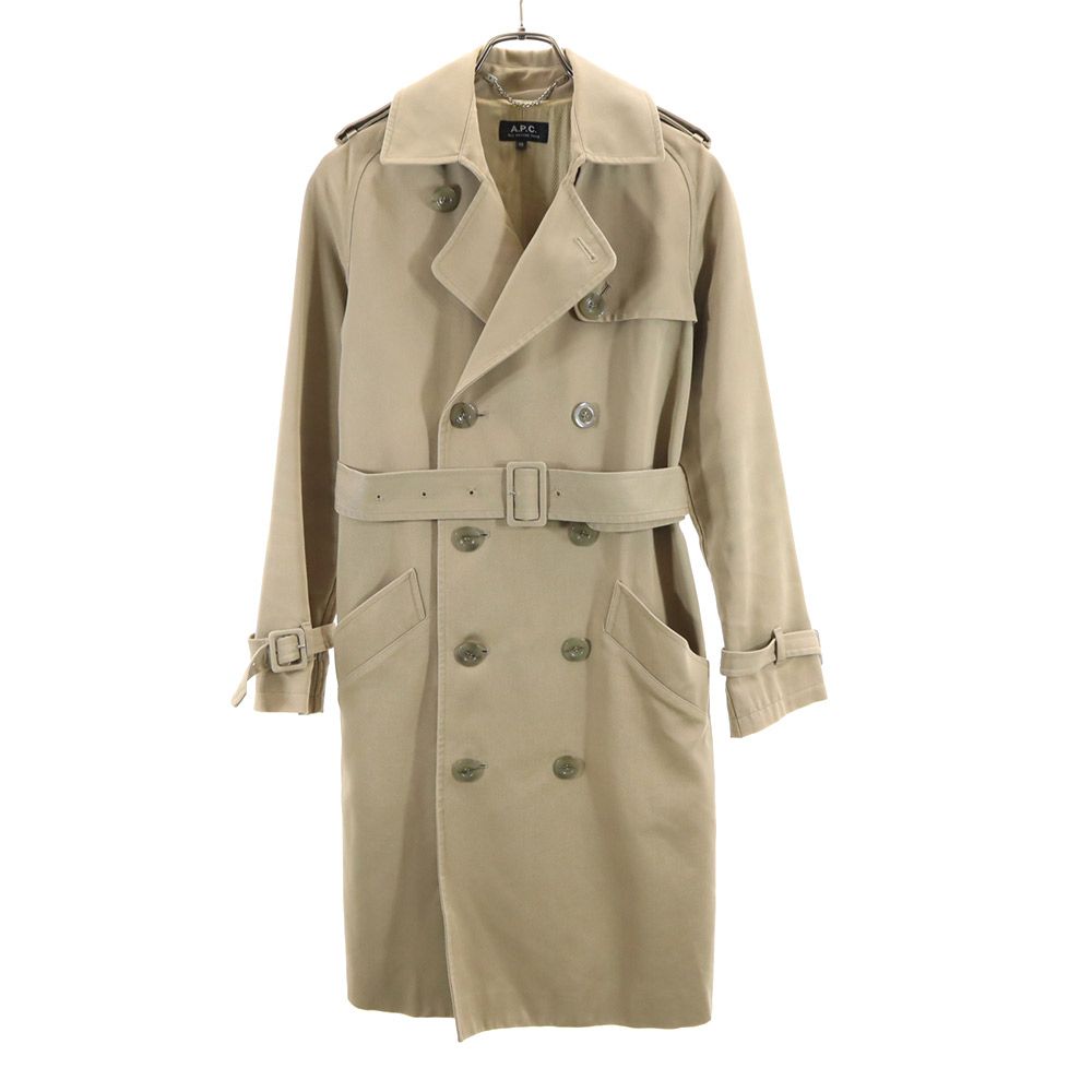 A.P.C. アーペーセー トレンチコート XS ベージュ レディース