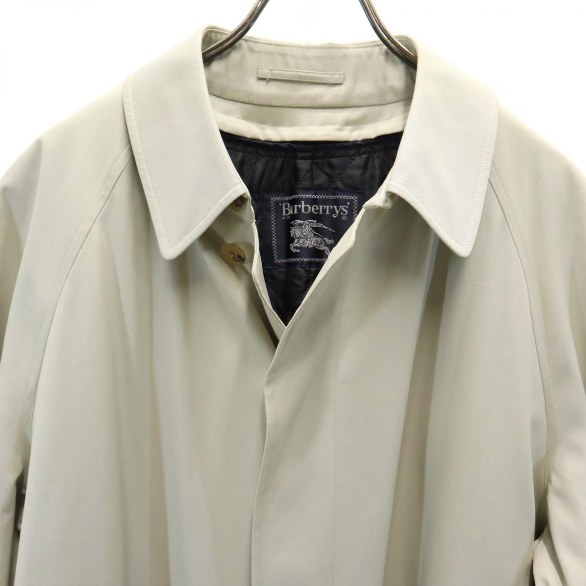 Burberrys バーバリーズ 90s 日本製 オールド ライナー付き ステンカラーコート 92-170-5 ベージュ系 メンズ