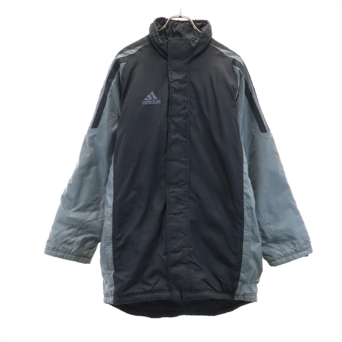 アディダス ベンチコート L ブラック系 adidas メンズ