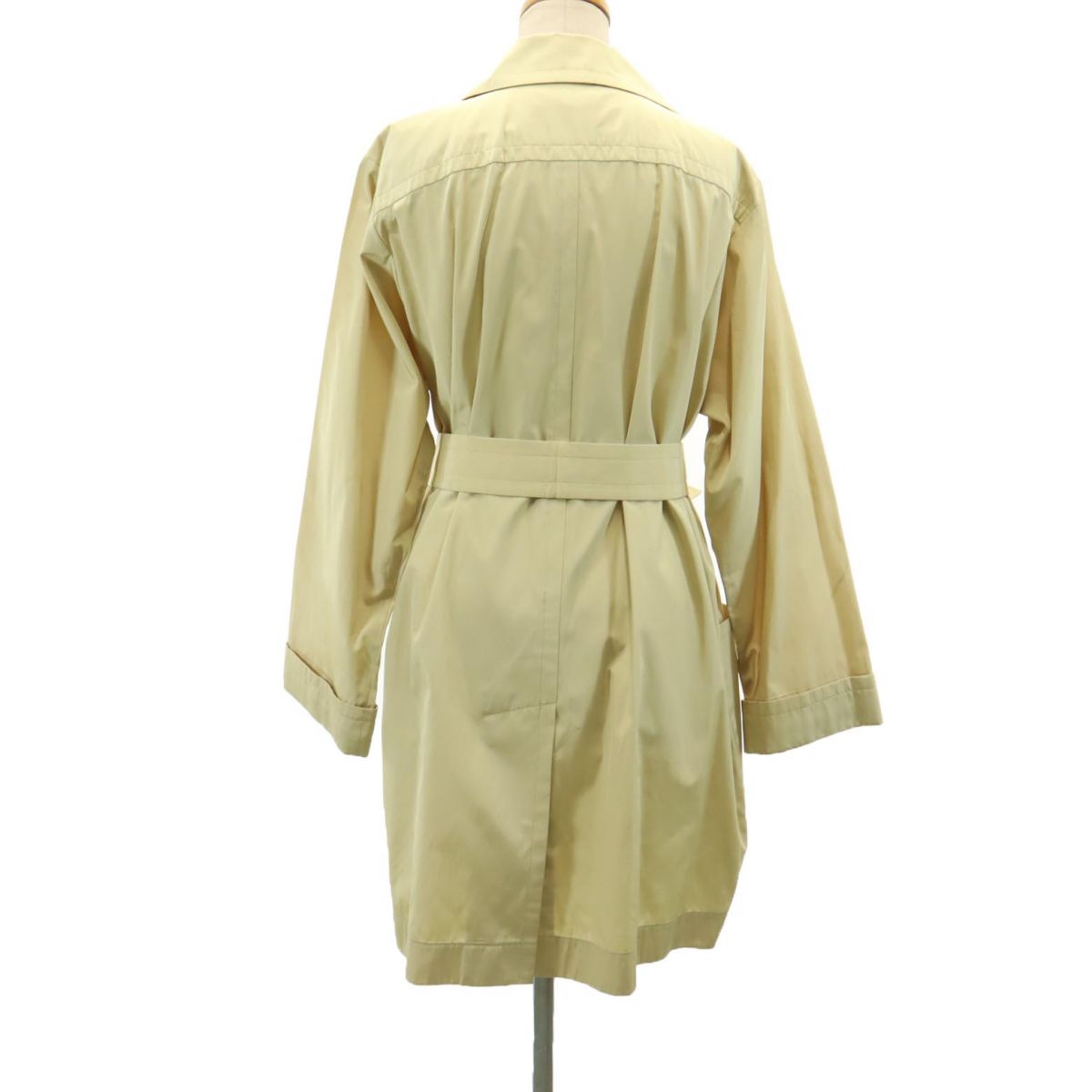 YVES SAINT LAURENT イヴサンローラン 90s オールド ガウンコート M イエロー系 メンズ