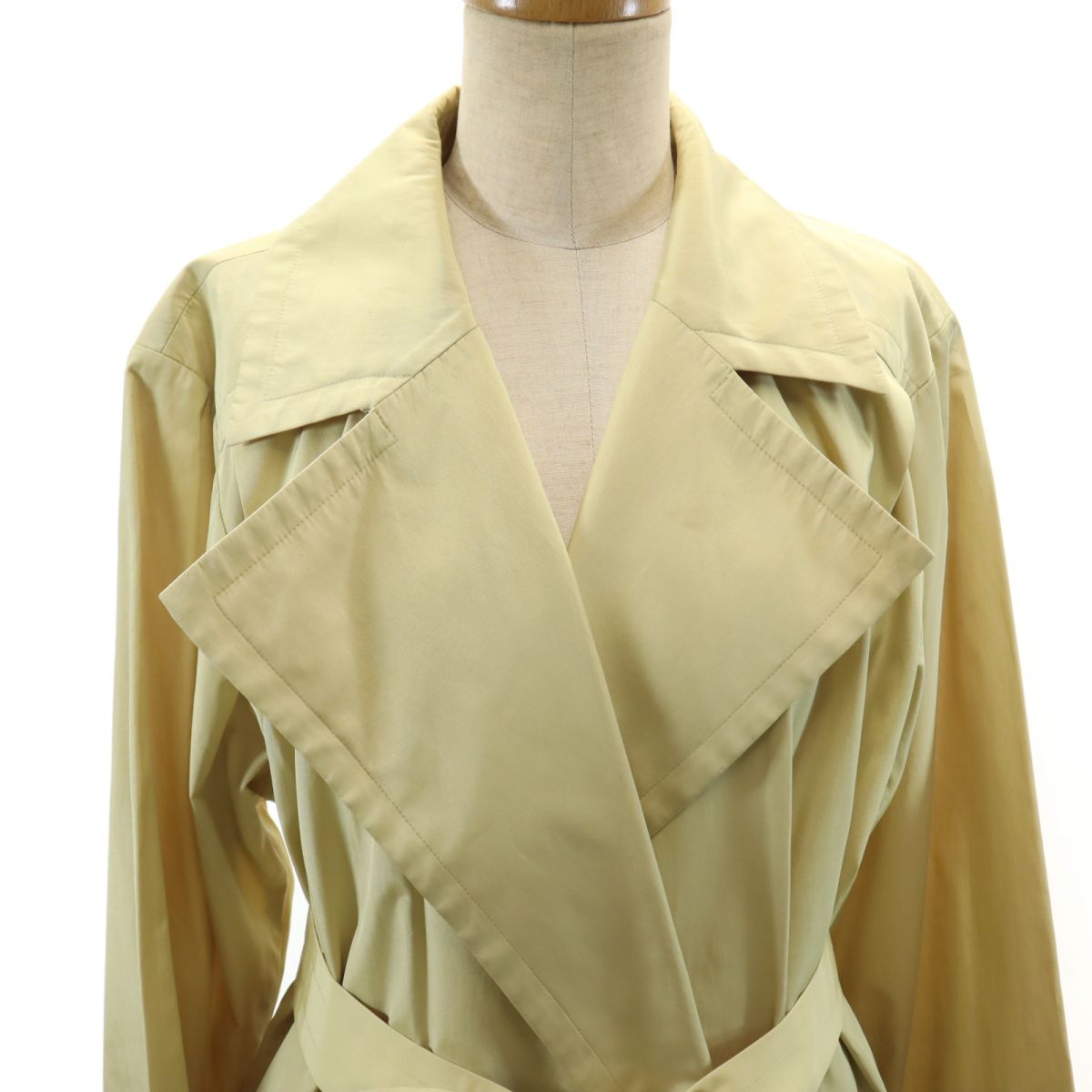 YVES SAINT LAURENT イヴサンローラン 90s オールド ガウンコート M イエロー系 メンズ