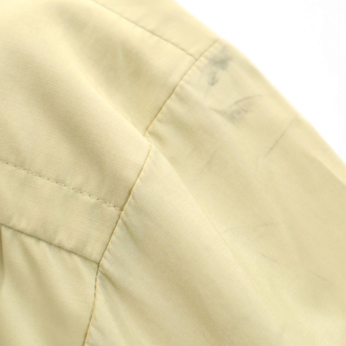 YVES SAINT LAURENT イヴサンローラン 90s オールド ガウンコート M イエロー系 メンズ