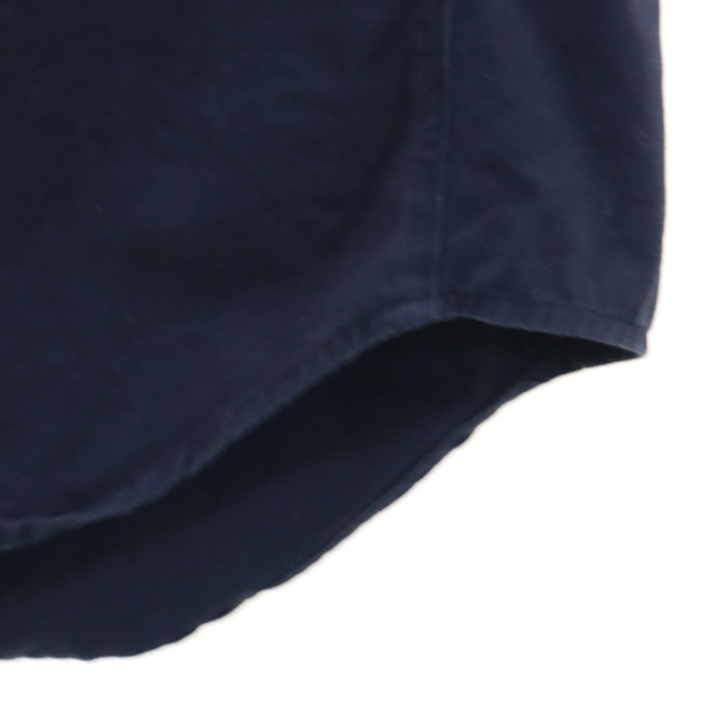 Wrangler ラングラー 長袖 ボタンダウンシャツ M ネイビー RIGGS ワークウェア メンズ