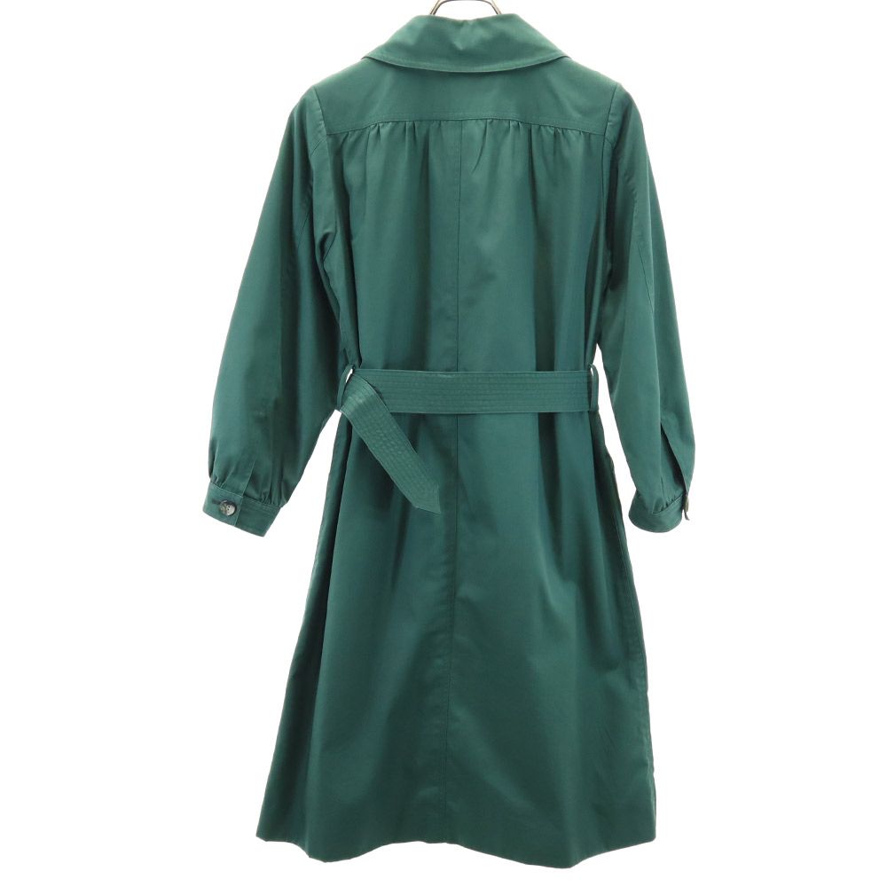 YVES SAINT LAURENT イヴサンローラン 90s オールド コート グリーン レディース