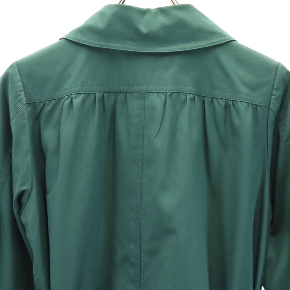 YVES SAINT LAURENT イヴサンローラン 90s オールド コート グリーン レディース