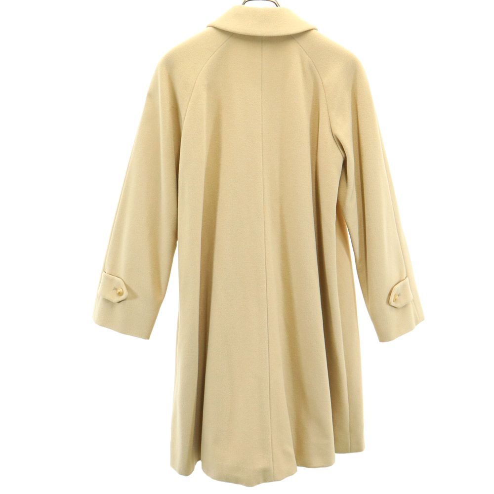 Burberrys バーバリーズ 90s オールド アンゴラブレンド ステンカラーコート 7AR ベージュ レディース