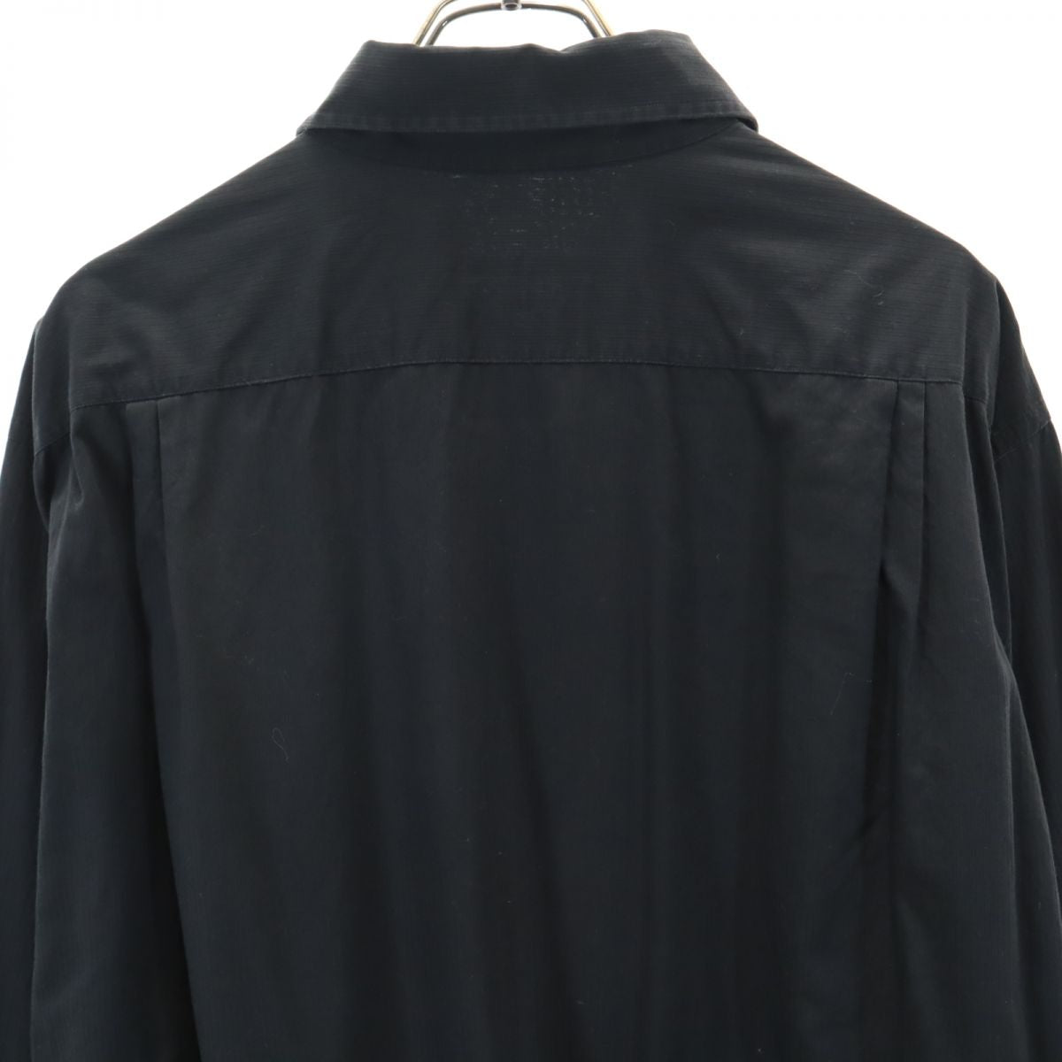 バーバリー ストライプ柄 長袖 シャツ 黒 BURBERRY メンズ