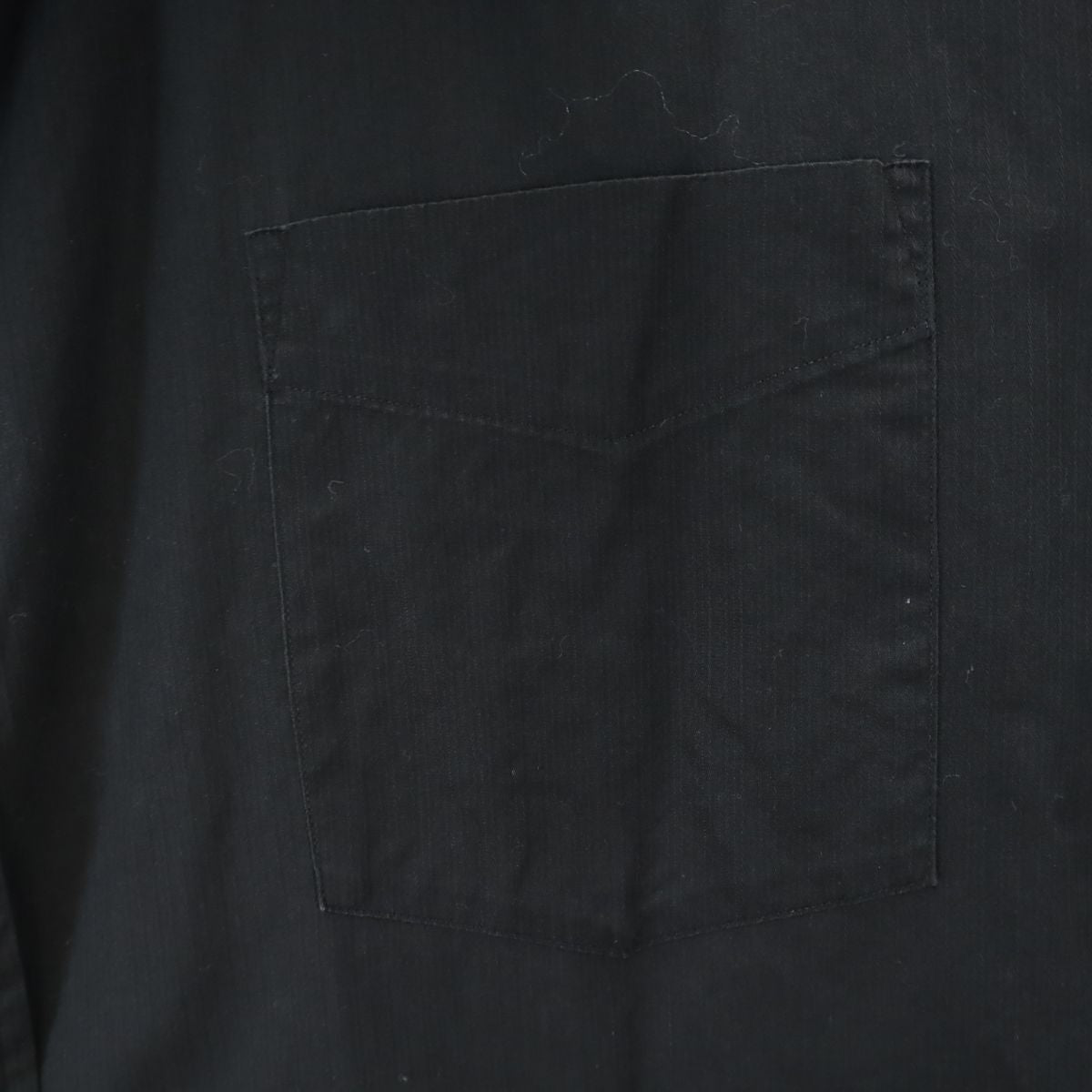 バーバリー ストライプ柄 長袖 シャツ 黒 BURBERRY メンズ