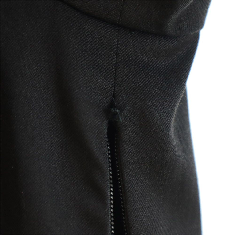 GUCCI グッチ イタリア製 半袖 膝丈ワンピース 36 ブラック レディース