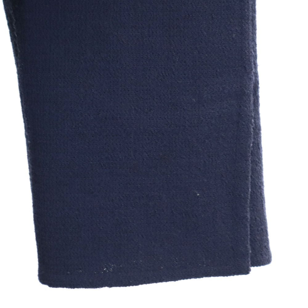 ARMANI COLLEZIONI アルマーニコレッツォーニ 長袖 ウール ノーカラーコート 38 ネイビー レディース