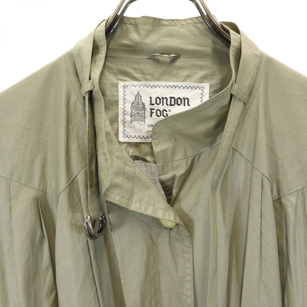 LONDON FOG ロンドンフォグ ロングコート 9A2 カーキ レディース