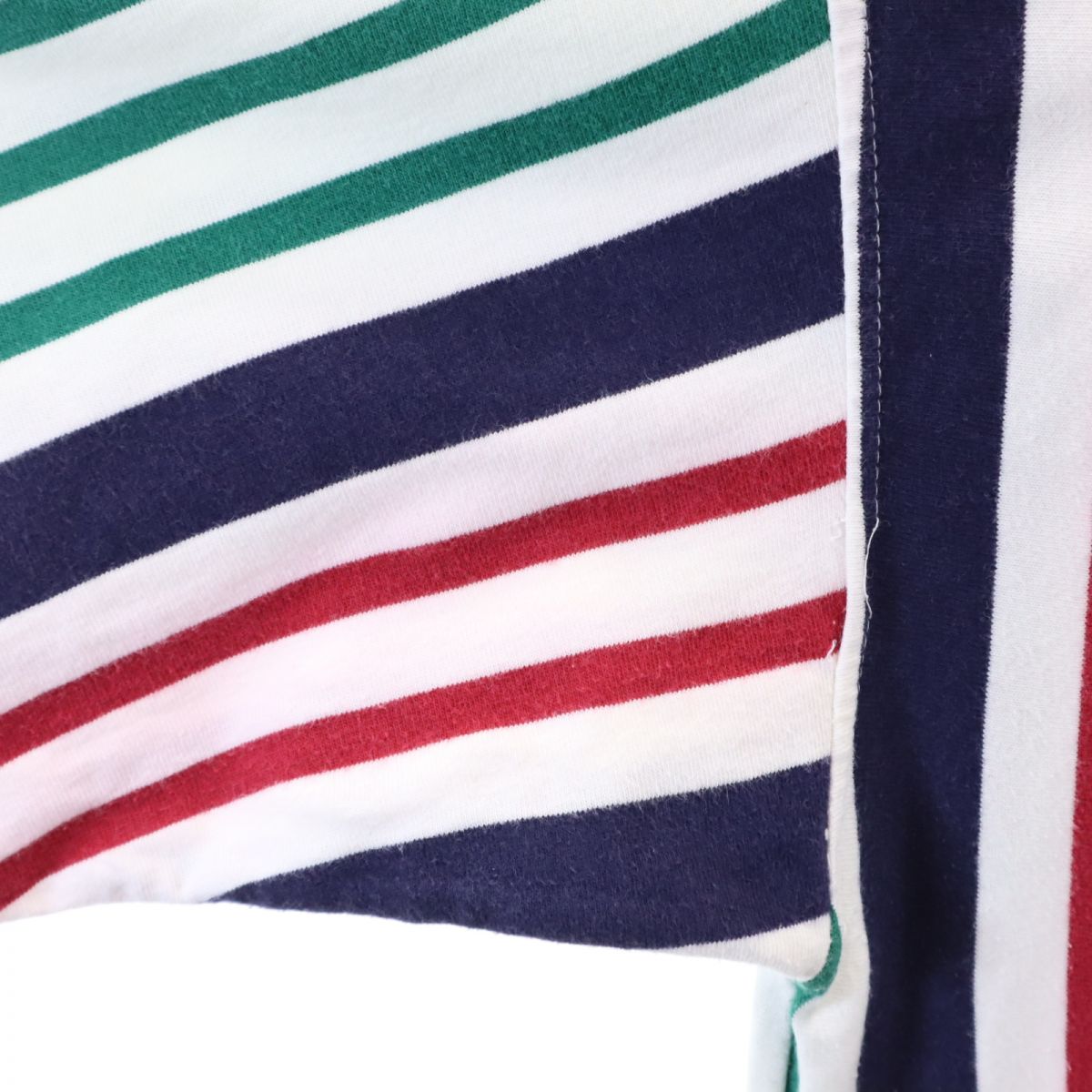 GANT ガント 90s オールド ストライプ柄 半袖 ハーフボタン ラガーシャツ XL RUGGERビックサイズ メンズ