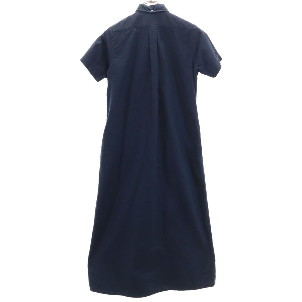 FWK ENGINEERED GARMENTS エフダブリューケイバイエンジニアドガーメンツ USA製 半袖 ロングワンピース 1 ネイビー レディース