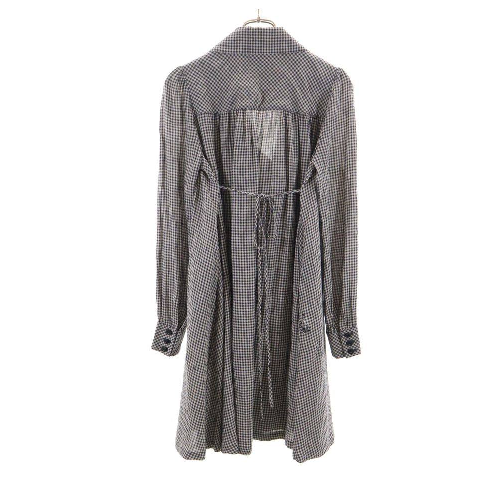 HYSTERIC ヒステリック 日本製 チェック柄 コート F ブラック系 レディース