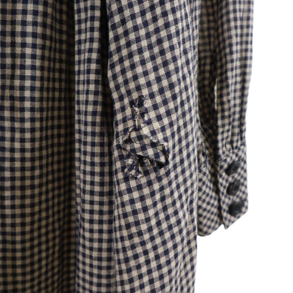 HYSTERIC ヒステリック 日本製 チェック柄 コート F ブラック系 レディース