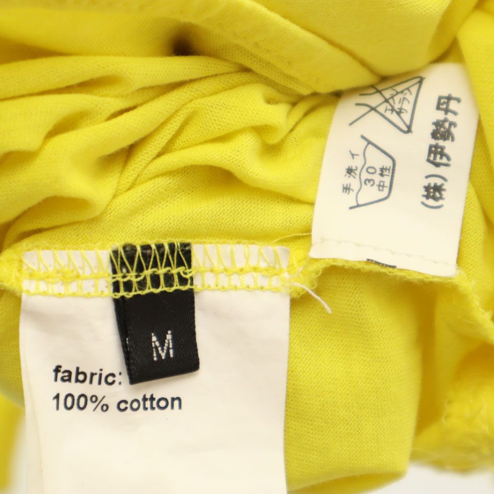 クリスヴァンアッシュ 半袖 Tシャツ M イエロー系 KRIS VAN ASSCHE メンズ