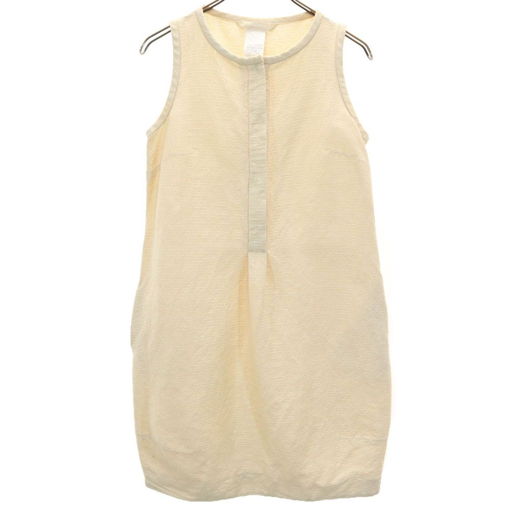 S Max Mara エスマックスマーラ ノースリーブ ワンピース 42 ベージュ系 レディース