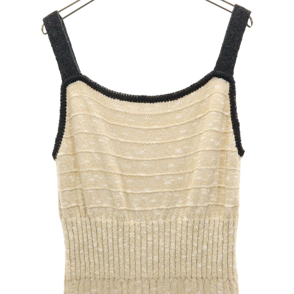 PUBLIC TOKYO パブリックトウキョウ ニット キャミワンピース FREE ベージュ系 レディース