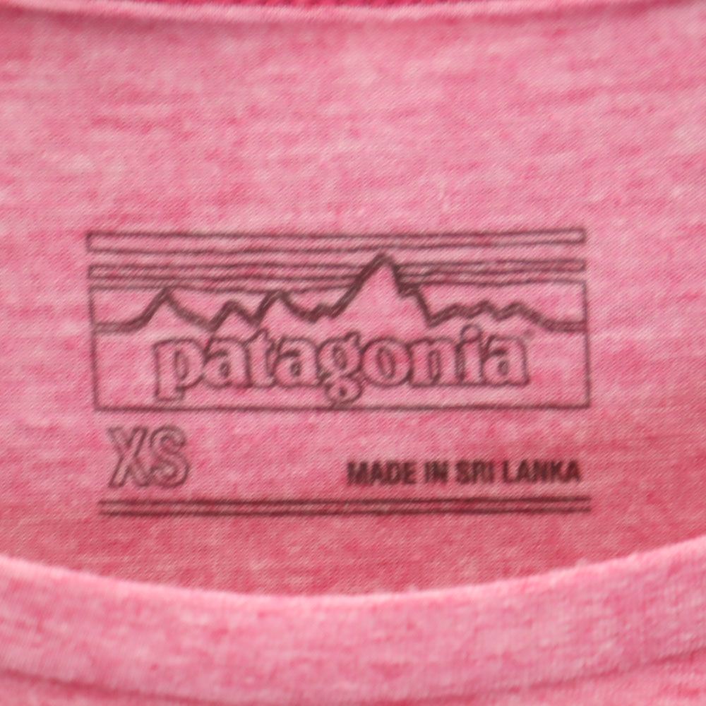 patagonia パタゴニア アウトドア 半袖 ワンピース XS ピンク レディース
