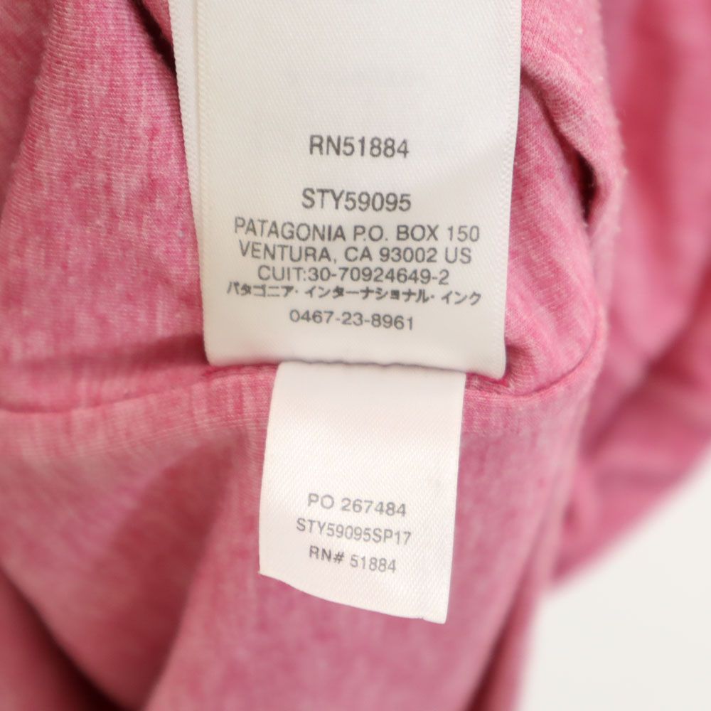 patagonia パタゴニア アウトドア 半袖 ワンピース XS ピンク レディース