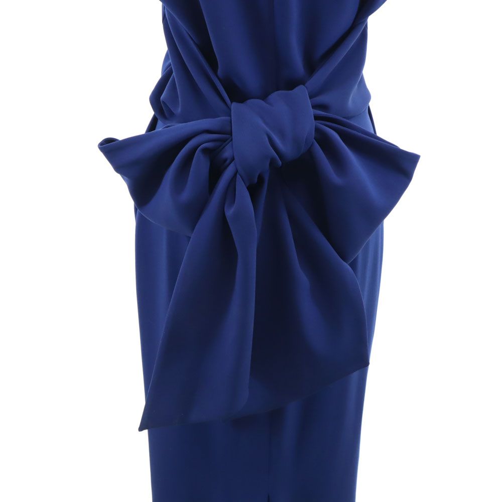 Stella McCartney ステラマッカートニー 未使用 半袖 ワンピース 42 ネイビー系 バックジップ タグ付き レディース