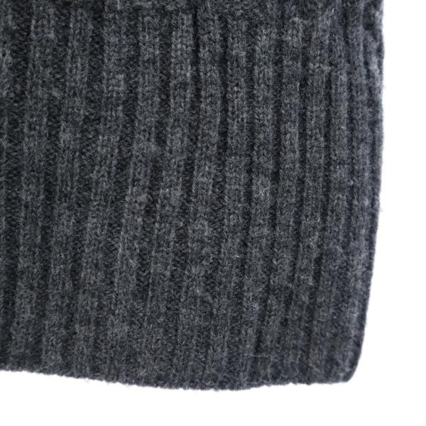 MACKINTOSH PHILOSOPHY マッキントッシュフィロソフィー ウールブレンド 長袖 ニット ワンピース 38 グレー レディース