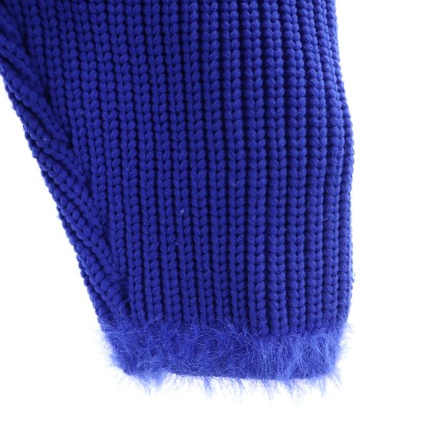 AMERI UNDRESSED アメリ 長袖 ニット ワンピース F ロイヤルブルー レディース