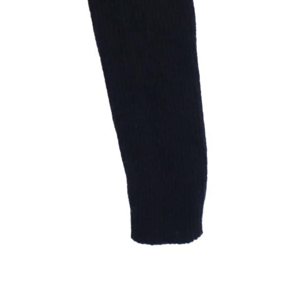 DIANE VON FURSTENBERG ダイアンフォンファステンバーグ シルク カシミヤブレンド 長袖 ニット カーディガン P ブラック系 レディース