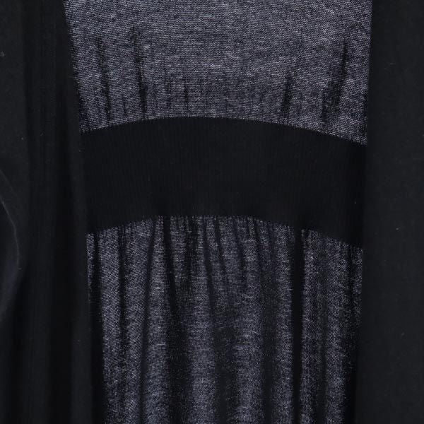 DIANE VON FURSTENBERG ダイアンフォンファステンバーグ シルク カシミヤブレンド 長袖 ニット カーディガン P ブラック系 レディース