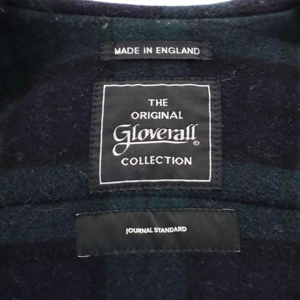 Gloverall グローバーオール ジャーナルスタンダード別注 英国製 ウールブレンド 長袖 ダッフルコート 9YEARS/134cm ネイビー キッズ