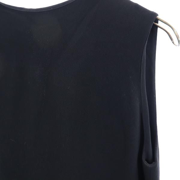 MIUMIU ミュウミュウ ノースリーブ ワンピース 44 ブラック系 レディース