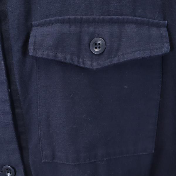 CONVERSE コンバース ワンピース風 ノーカラーコート 紺 薄手 レディース