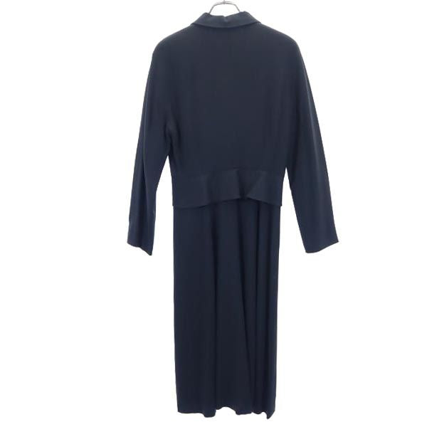 miss chloe ミスクロエ 長袖 ロングワンピース 42 黒 レディース