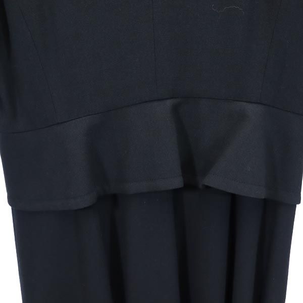 miss chloe ミスクロエ 長袖 ロングワンピース 42 黒 レディース