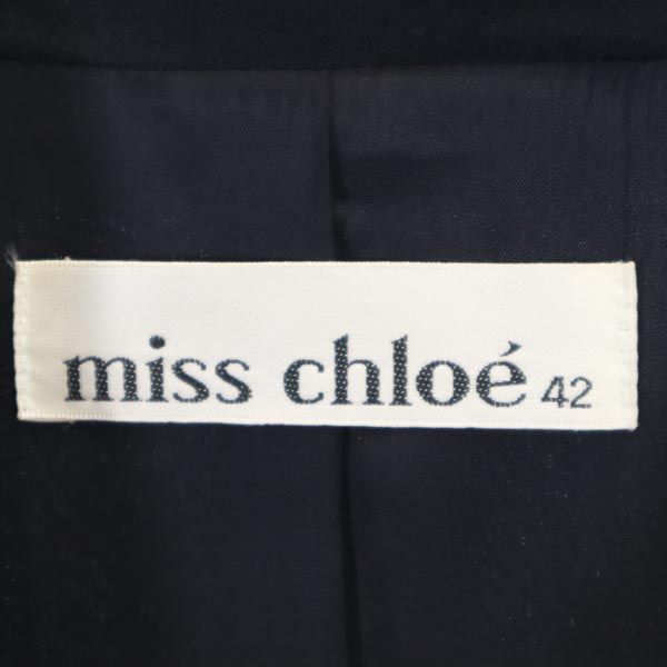 miss chloe ミスクロエ 長袖 ロングワンピース 42 黒 レディース