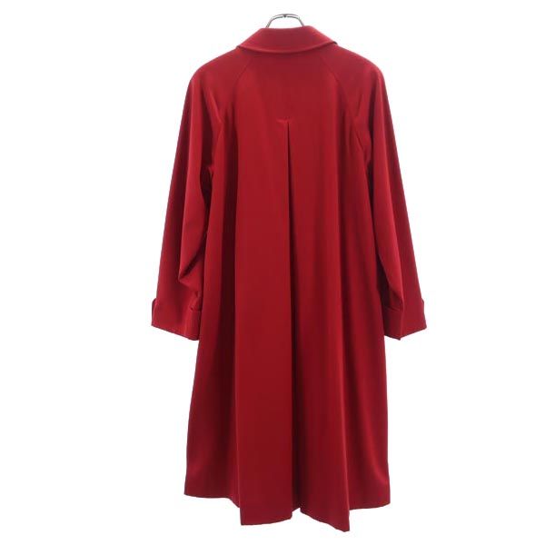 Burberrys バーバリーズ 90s オールド ステンカラーコート 9AR レッド レディース