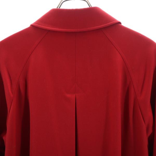 Burberrys バーバリーズ 90s オールド ステンカラーコート 9AR レッド レディース