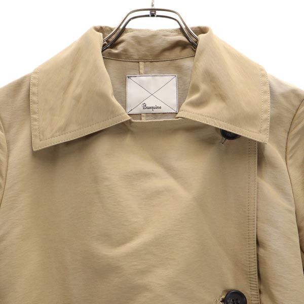 BASQUINE バスキーヌ 5分袖 トレンチコート 1 ベージュ系 レディース