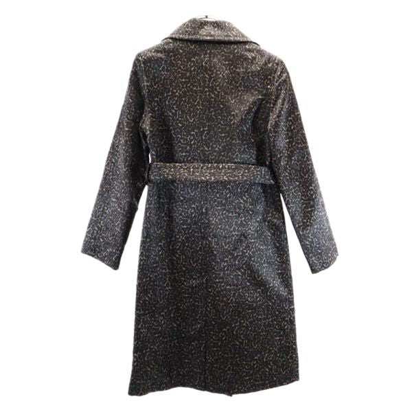 MARC JACOBS マークジェイコブス レオパード柄 トレンチコート 4 ブラウン系 レディース