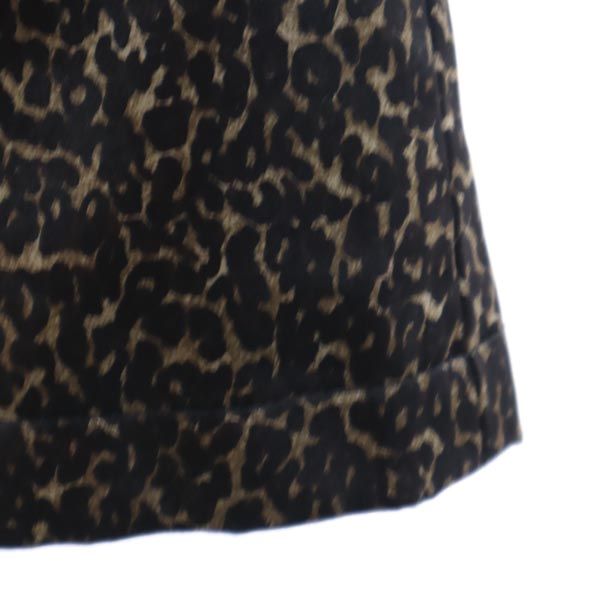 MARC JACOBS マークジェイコブス レオパード柄 トレンチコート 4 ブラウン系 レディース