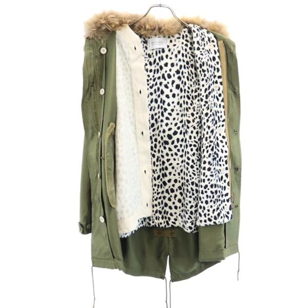 UNITED ARROWS ユナイテッドアローズ イタリア製 シルクブレンド ジャケット 160 カーキ ライナー付き キッズ