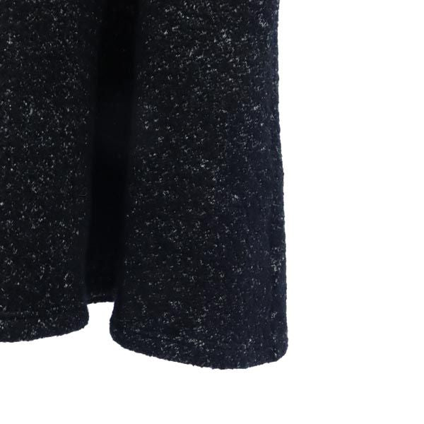 SEE BY CHLOE シーバイクロエ ウールブレンド 長袖 ニット ワンピース 黒系 リブ切替 レディース