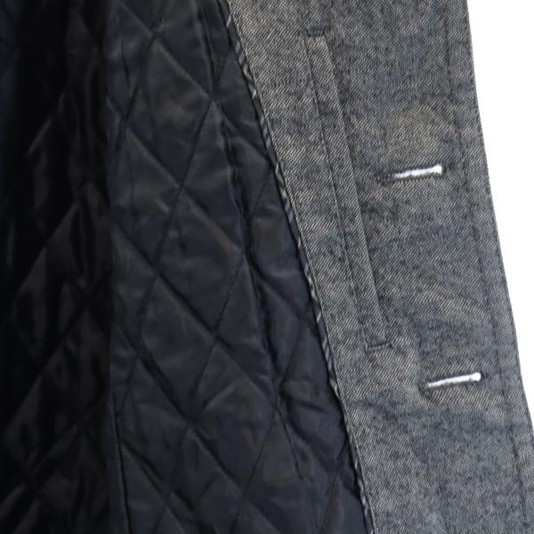 BURBERRY BLACK LABEL バーバリーブラックレーベル 三陽商会 トレンチコート L グレー系 裏キルティング メンズ
