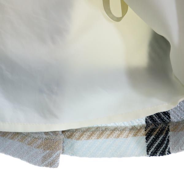 BLUE LABEL CRESTBRIDGE ブルーレーベルクレストブリッジ 三陽商会 長袖 ニット ワンピース 36 ネイビー系 サイドジップ レディース