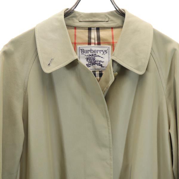Burberrys バーバリーズ 90s ステンカラーコート 9AR ベージュ レディース