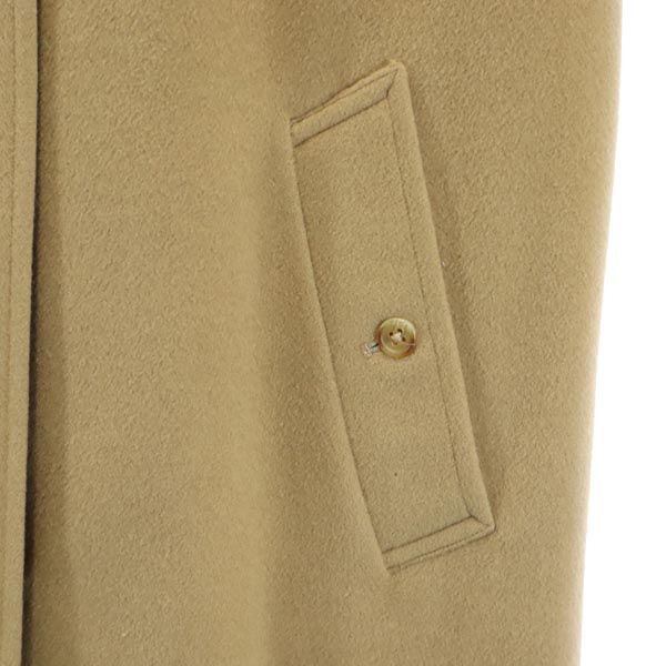 Burberrys バーバリーズ 90s カシミヤブレンド ウール ステンカラーコート 11AB3 ベージュ レディース