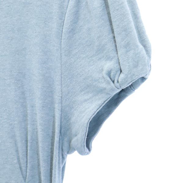 MARC BY MARC JACOBS マークバイマークジェイコブス 半袖 パフスリーブ ワンピース S 水色系 レディース