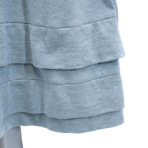 MARC BY MARC JACOBS マークバイマークジェイコブス 半袖 パフスリーブ ワンピース S 水色系 レディース