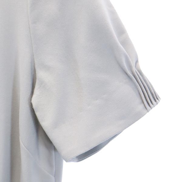 ANTEPRIMA アンテプリマ ウールブレンド 半袖 ワンピース 38 グレー系 バックジップ レディース